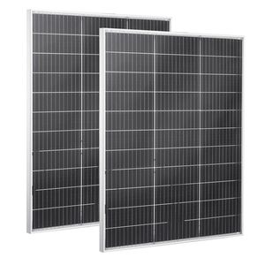 2 pannelli solari bifacciali da 100W, 23% ad alta efficienza, modulo fotovoltaico monocristallino di tipo N con uscita MC4, telaio in alluminio, IP67, 720W - Product Image 1