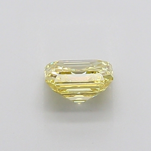 Diamant de laboratoire CVD de haute qualité 0,91 CT, taille Asscher, jaune fantaisie, clarté VS2, finition EX, certifié IGI, fabricant de diamants - Product Image 4