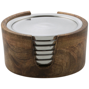 Posavasos de resina epoxi y madera, espacios en blanco de sublimación, diseño y forma de logotipo personalizado, posavasos de madera, posavasos de corcho - Product Image 3