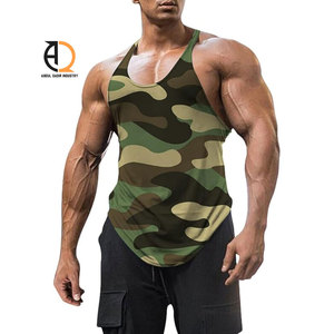 Camiseta Deportiva sin Mangas para Hombre, Corte Ajustado, para Gimnasio - Product Image 6