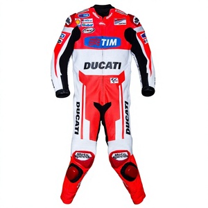 Combinaison de course moto Andrea Dovizioso MotoCP Rucati, combinaison de course moto une pièce, armure professionnelle de niveau 2 CE, combinaison/Traje - Product Image 1