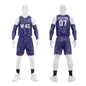 Ensemble de maillots de basket-ball personnalisés pour hommes, sans manches, rouge, impression sublimée, évacuation de l'humidité, uniforme athlétique, kit de basket-ball toutes saisons - Product Image 4