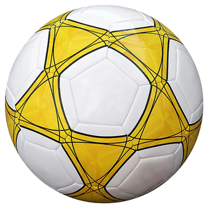 White Eco-Friendly Adult Size Football with Customizable Brand Screen Printed Popular Style for Indoor Outdoor Use - Product Image 6