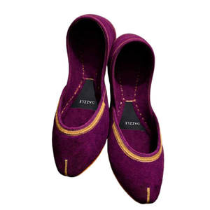 Servicio OEM, Último Diseño de Moda, Color Sólido, Gran Cantidad, Alta Calidad, Antideslizante, Khussa para Mujer, Tendencia de Moda, Estampado - Product Image 1