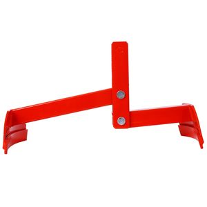 Sollevatore per Fusti in Acciaio Sicuro e Affidabile, Capacità di Carico 1100 Libbre (WLL), Colore Rosso - Product Image 2