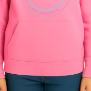 Sudadera con Capucha para Niñas, Diseño Familiar Rosa, Manga Larga, Informal, Cómoda para el Día a Día - Product Image 5