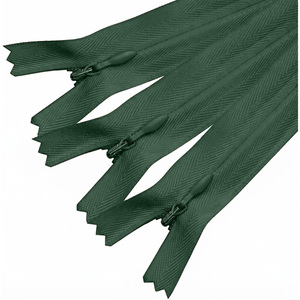 Black Close-End Nylon Zipper Heavy Duty Durable Garment Accessory for <b>Dresses</b> Skirts and Apparel Manufacturing - Product Image 6