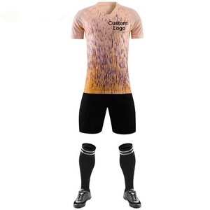 Uniforme d'équipe de football américain personnalisable couleur sur mesure, faible MOQ, vente en gros, respirant, antibactérien, anti-UV, Spandex/Coton de haute qualité - Product Image 1