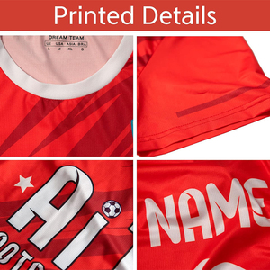 Tenue de football personnalisée pour hommes, en polyester léger, kit de football OEM, vêtements d'équipe respirants, maillot de football imprimé pour l'entraînement et les matchs - Product Image 6