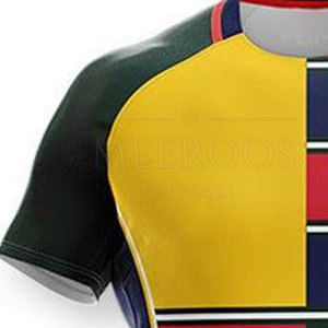 Maillots de rugby personnalisés OEM, vêtements d'équipe par sublimation, maillots de rugby respirants de haute qualité, vente en gros de maillots de rugby - Product Image 2