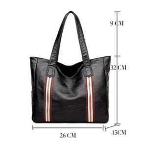 Oversize Pu Leather <b>Tote</b> Women Weekender Bag Shopper Handbag Travel Purse Shoulder Bags - Product Image 6