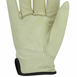Gants d'hiver en cuir respirant pour conducteur, ajustement souple et résistant, revêtement PU doux, prise ferme et thermique - Product Image 6