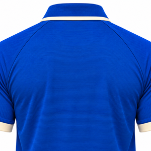 Polo Deportivo Phi Beta Sigma Dri Fit Azul Rey de Manga Corta con Cuello y Botones, para Golf y Uso Casual - Product Image 5