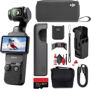 Osmo Pocket 3 ชุดคอมโบ "Capture More" |   กล้องกิมบอลแบบมือถือขนาด 1 นิ้ว CMOS 4K 120fps พร้อมระบบกันสั่น 3 แกน - Product Image 4
