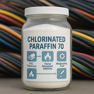 CP70คลอไรด์70พาราฟินคลอริเนต70% ผง Paraffin70คลอรีนปราศจาก63449-39-8สารเสริม - Product Image 3