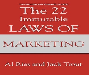 The 22 Immutable Laws of Marketing Business Leadership Marketing Guide <b>Book</b> - Product Image 2