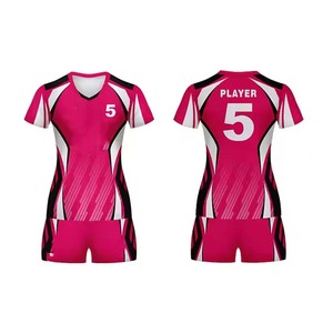 Customizable Reversible Uniforms for Women Girls Youth Plus Size Breathable Jersey Custom Design Women <b>Volleyball</b> Uniform - Product Image 1
