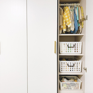 Organizador de Cajones Extraíble de Plástico Blanco de 5 Piezas SongSong, Organizador de Ropa Modular Hecho en Corea, Solución para Ahorrar Espacio en el Hogar - Product Image 4