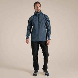 Veste en polaire gris foncé pour homme, col montant, fermeture éclair, couleur unie, polyester, vêtement d'automne, coupe classique, respirante - Product Image 1
