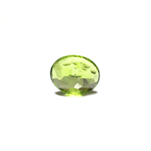 Emerald Cut Peridot 12.5 Carat Loose Gemstone for Fine Jewelry - Product Image 2