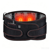 Ceinture chauffante électrique pour le soutien lombaire, attelle thermique pour soulager les douleurs abdominales et lombaires