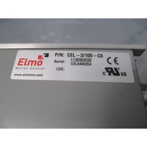 Contrôleur de mouvement ELMO CEL-3/100-C6, servomoteur - Équipements et pièces semi-conducteurs d'occasion fiables à l'échelle mondiale - Product Image 6
