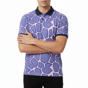 Camiseta Polo de Manga Corta para Hombre con Logotipo Bordado Personalizado, Uniforme de Empresa ODM en Tela de Punto de Poliéster y Algodón - Product Image 4