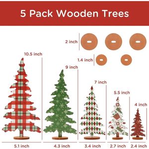 Decoraciones Navideñas para Interiores, Elegantes Árboles de Navidad para un Ambiente Festivo en el Hogar - Product Image 2