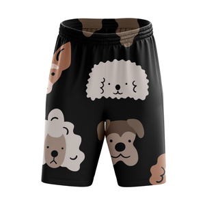 Shorts en polyester personnalisés avec poches, shorts chauds pour hommes, shorts imprimés pour hommes pour la plage d'été - Product Image 1