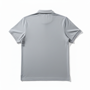 Vente en gros de t-shirts et polos à manches courtes en polyester à séchage rapide, personnalisés avec logo publicitaire, pour hommes et femmes - Product Image 6