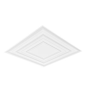Piastrelle per Soffitto in PVC Premium, Confezione da 12, 60x60 cm, Facili da Installare e Tagliare, Tipo di Montaggio a Incollaggio in Plastica - Product Image 5