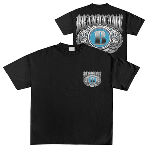 Camisetas de Marca Personalizadas para Hombre, Camisetas Gráficas Impresas en DTG de Alta Calidad, Camiseta Vintage Holgada para Hombre - Product Image 1
