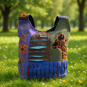 Sac hobo en coton pour femme - Product Image 3