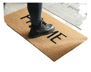 Alfombra de Entrada de PVC 100% Orgánica y Natural para Uso en Exteriores, de Alta Calidad, 45*75 cm, con Diseño Impreso - Product Image 1