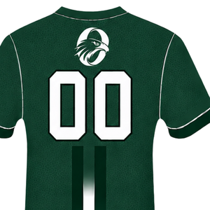 Maillot de rugby à manches courtes imprimé vert forêt et blanc, respirant, séchage rapide, pour adultes, entraînement sportif, vêtements de sport d'équipe - Product Image 4