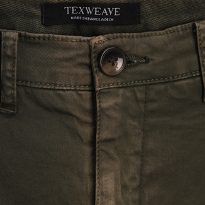 Shorts Bermuda Décontractés en Twill pour Hommes, Coton Uni Extensible et Confortable pour l'Été, Écologiques, Marque Privée, Vente en Gros Disponible - Product Image 5