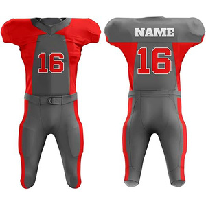 Conjunto de Camiseta y Pantalones de Fútbol Americano Transpirables Totalmente Personalizados, Uniformes de Fútbol Americano Juveniles Hechos a Medida - Product Image 5