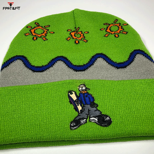 Gorros Deportivos de Algodón Personalizados de Alta Calidad con Bordado 3D, Tela de Forro Polar Transpirable e Impermeable, Unisex para Adultos de Invierno - Product Image 4