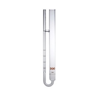 Viscosímetro de Vidrio Borosilicato de Calidad Superior Cannon Fenske, Certificado ASTM D446 (+-5% de Precisión), Grado Superior para Pruebas de Combustible
