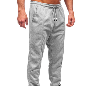 Pantalon de jogging streetwear 2026 personnalisé, coupe ample évasée, pour homme, en coton, vente en gros - Product Image 3