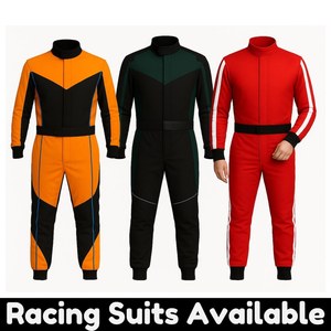 Combinaison de karting de sport automobile personnalisée, légère, impression par sublimation, tissu polyester, coupe confortable, couleurs résistantes à la décoloration - Product Image 2