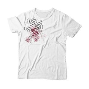 เสื้อยืดคอกลมแขนสั้นผู้ชาย ผ้าคอตตอน พิมพ์ลายแบบซับลิเมชั่น สไตล์ฮิปฮอป สำหรับฤดูใบไม้ผลิและฤดูร้อน เสื้อผ้าลำลองแนวสตรีทแวร์ โพลีเอสเตอร์ 100% - Product Image 2