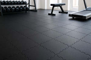 Anti-Slip 10mm <b>Rubber</b> <b>Tiles</b> - Product Image 2
