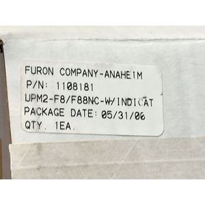 FURON 1108181 UPM2-F8/F88NC-W/IND PNEUMATIC - อุปกรณ์และอะไหล่เซมิคอนดักเตอร์ระดับโลกที่เชื่อถือได้ - Product Image 4