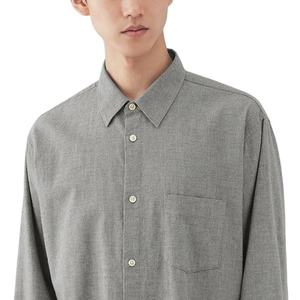 Chemise habillée pour homme tendance 2026, couleur unie, décontractée, en tissu Oxford, manches longues, coupe ajustée, écologique, séchage rapide, confortable - Product Image 5