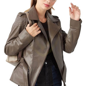 Chaquetas de Cuero para Mujer de la Mejor Calidad, Personalizadas, Ajustadas, de Nuevo Diseño, para Invierno - Product Image 1