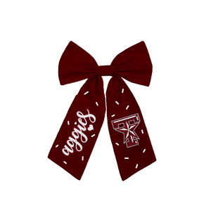 Pinces à cheveux en tissu de coton faites à la main avec nœuds perlés et perles de rocaille personnalisables pour femmes, idéales pour la rentrée scolaire et les occasions festives - Product Image 4