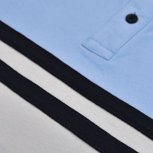 Casual Summer Men's <b>Waffle</b> Fabric Polo <b>Shirts</b> Breathable Solid Color Custom Logo Hot Selling New Design - Product Image 5