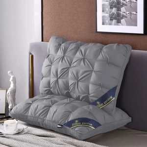 Luxury Five-Star Comfort Woven Eco-Friendly Microfiber Therapy <b>Pillow</b> with Neck <b>Support</b> for Hilton Hotel Beds Sleeping - Product Image 6