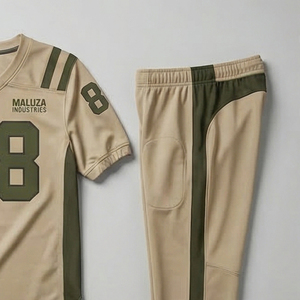 Personalized Full Set Sublimated American Football Uniforms Custom Logo Pattern American Football Gear for <b>Schools</b> - Product Image 2
